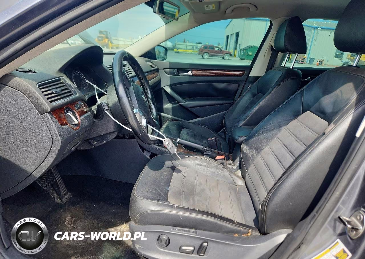 2013 Volkswagen Passat Sel VIN:1VWCN7A33DC108131 - 7