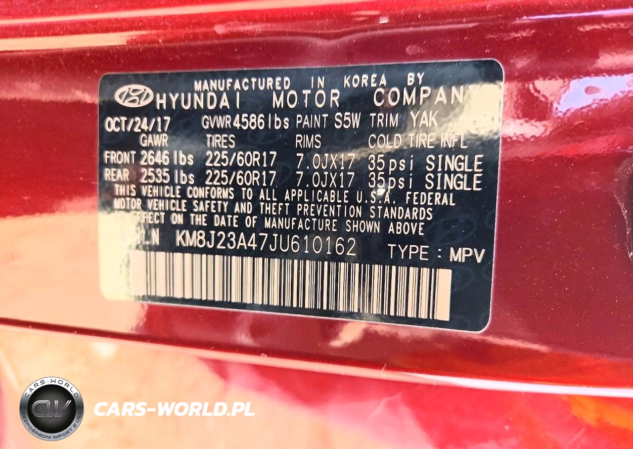 2018 Hyundai Tucson Se VIN:KM8J23A47JU610162 - 14
