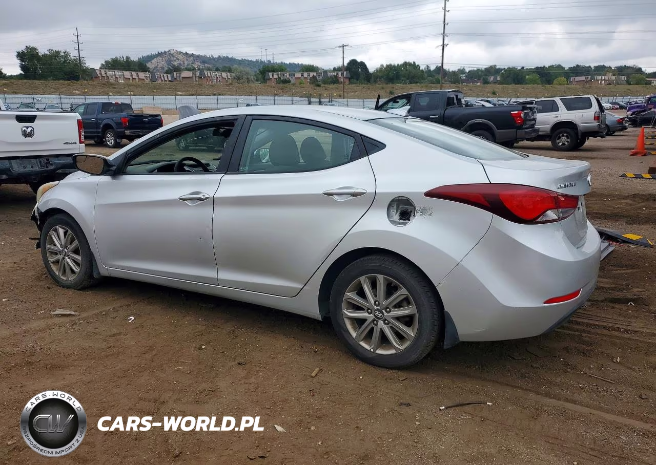 2016 Hyundai Elantra Se VIN:5NPDH4AE0GH759501 - 2
