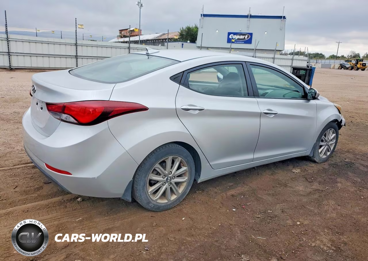 2016 Hyundai Elantra Se VIN:5NPDH4AE0GH759501 - 3