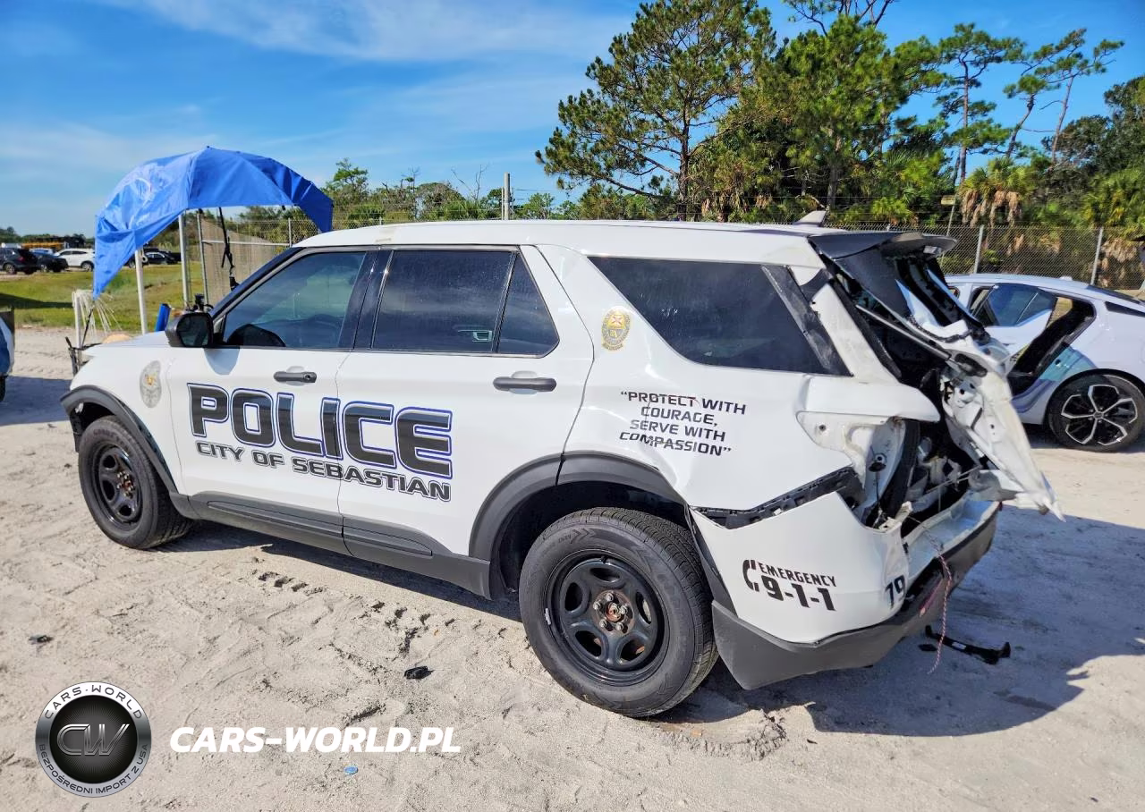 2023 Ford Explorer Police Interceptor VIN:1FM5K8AB5PGB11610 - 2