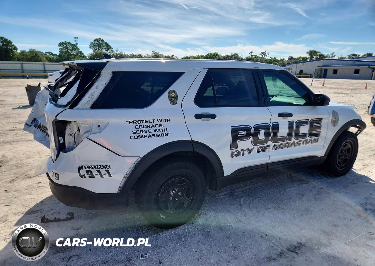 2023 Ford Explorer Police Interceptor VIN:1FM5K8AB5PGB11610 - 3