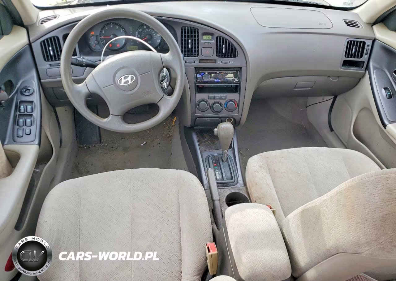 2005 Hyundai Elantra Gls VIN:KMHDN46D15U124293 - 8