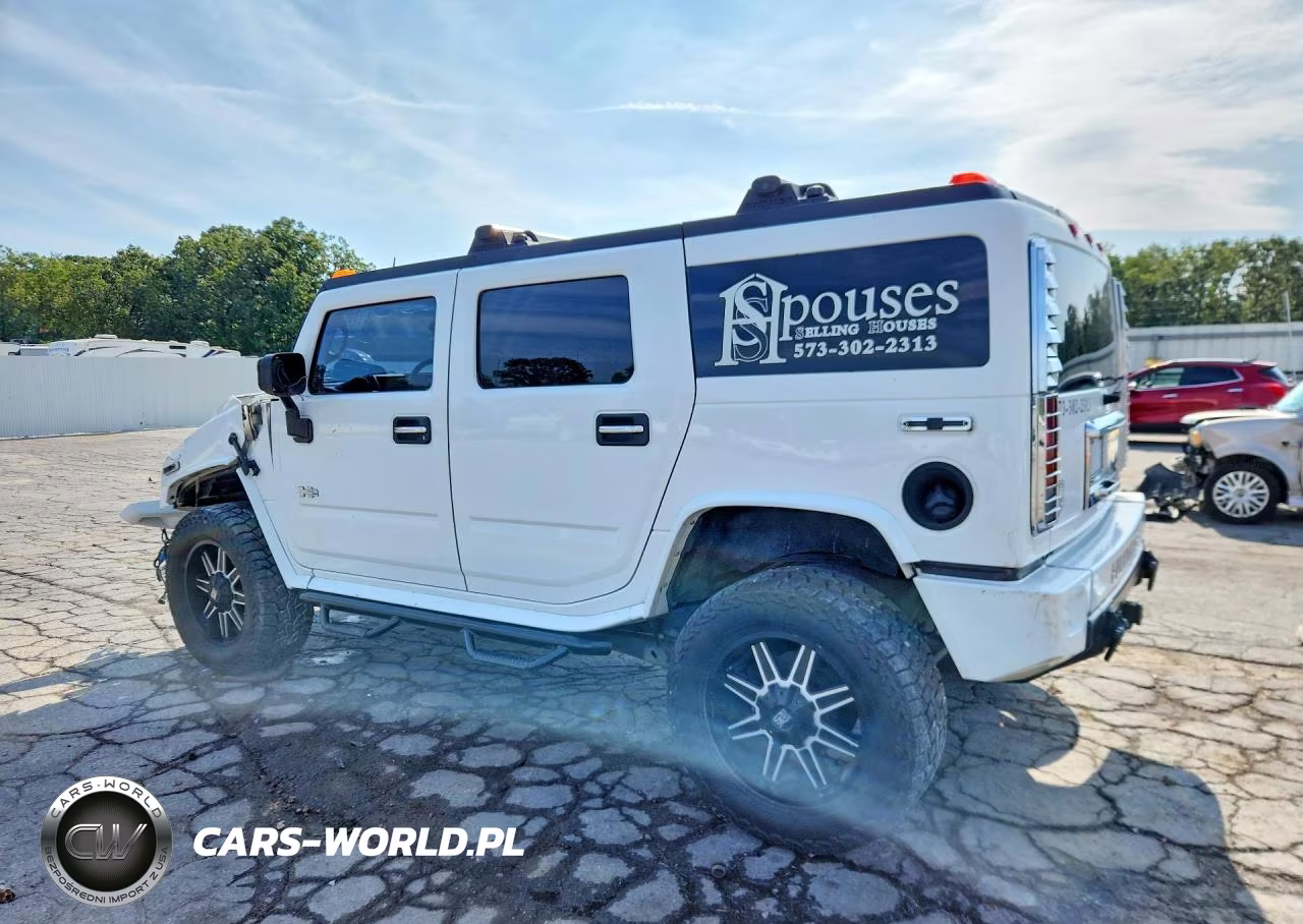 2003 Hummer H2 VIN:5GRGN23U43H145833 - 2