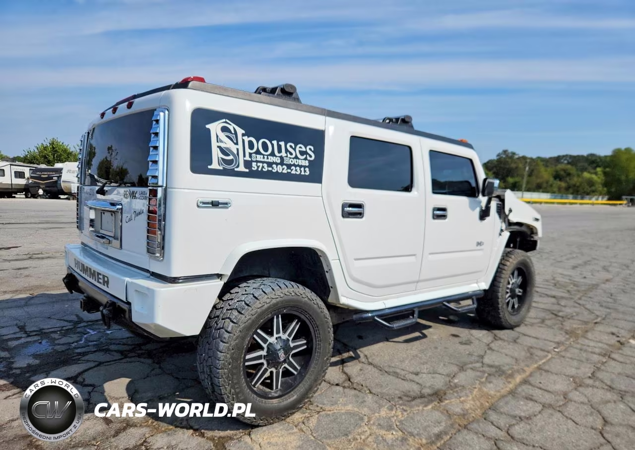 2003 Hummer H2 VIN:5GRGN23U43H145833 - 3