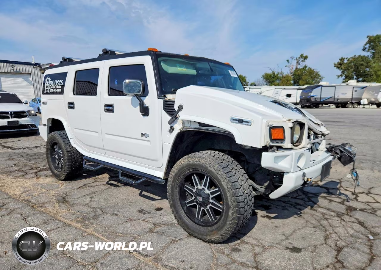2003 Hummer H2 VIN:5GRGN23U43H145833 - 4