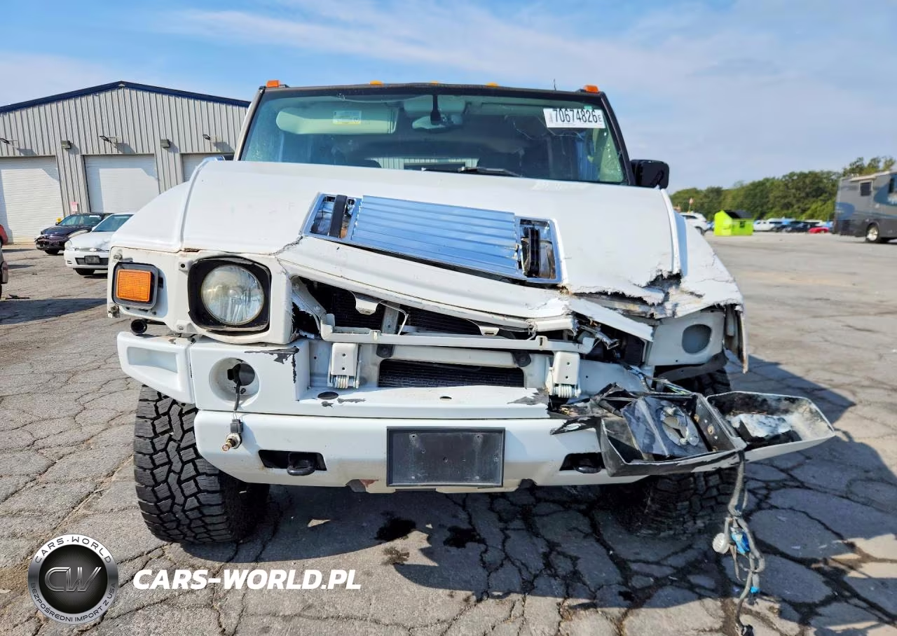 2003 Hummer H2 VIN:5GRGN23U43H145833 - 5
