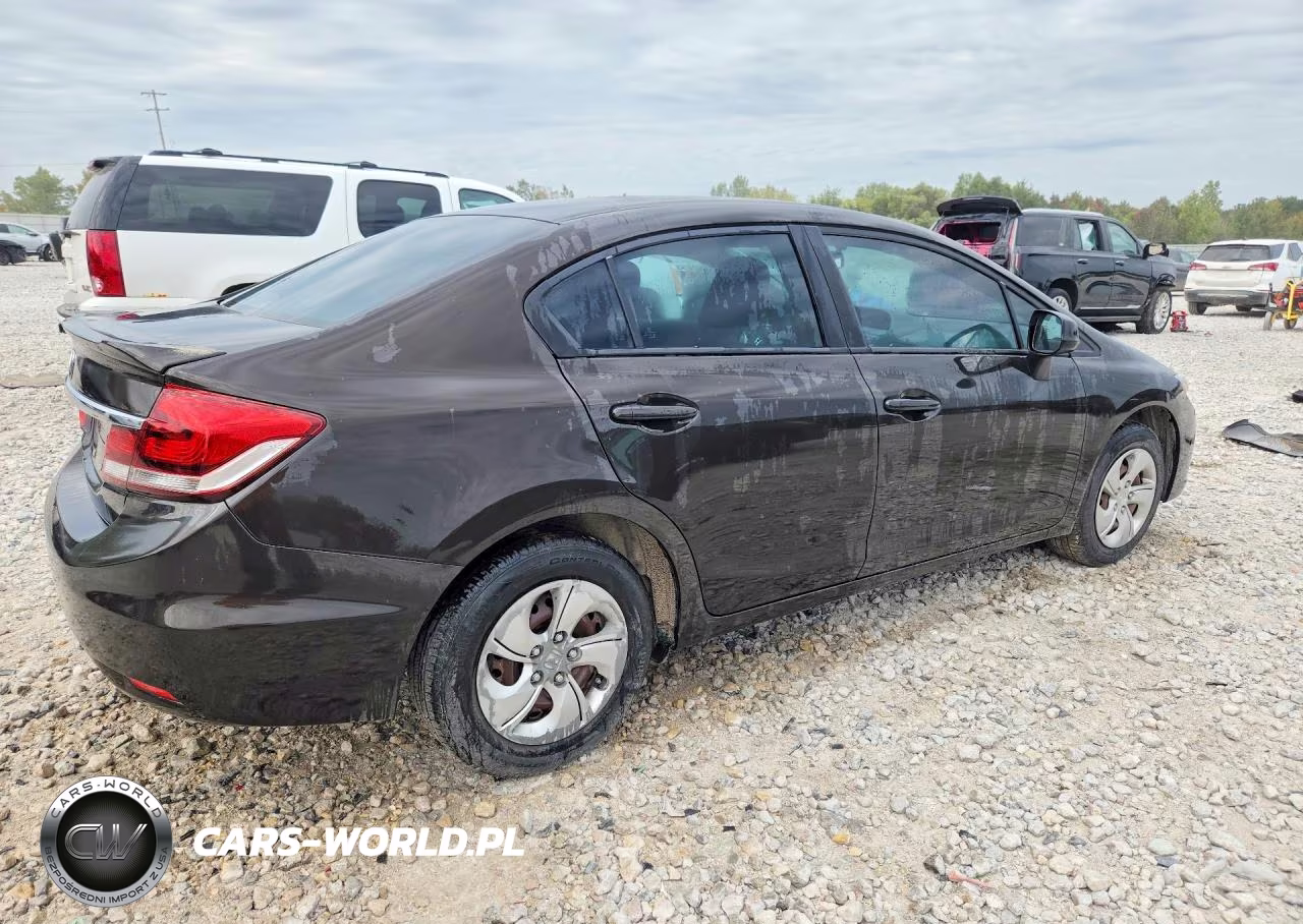 2013 Honda Civic Lx VIN:19XFB2F57DE058977 - 3