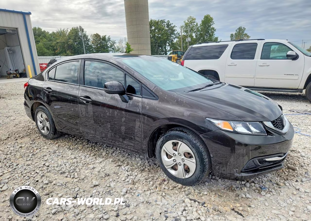2013 Honda Civic Lx VIN:19XFB2F57DE058977 - 4