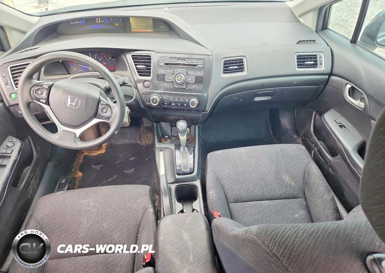 2013 Honda Civic Lx VIN:19XFB2F57DE058977 - 8