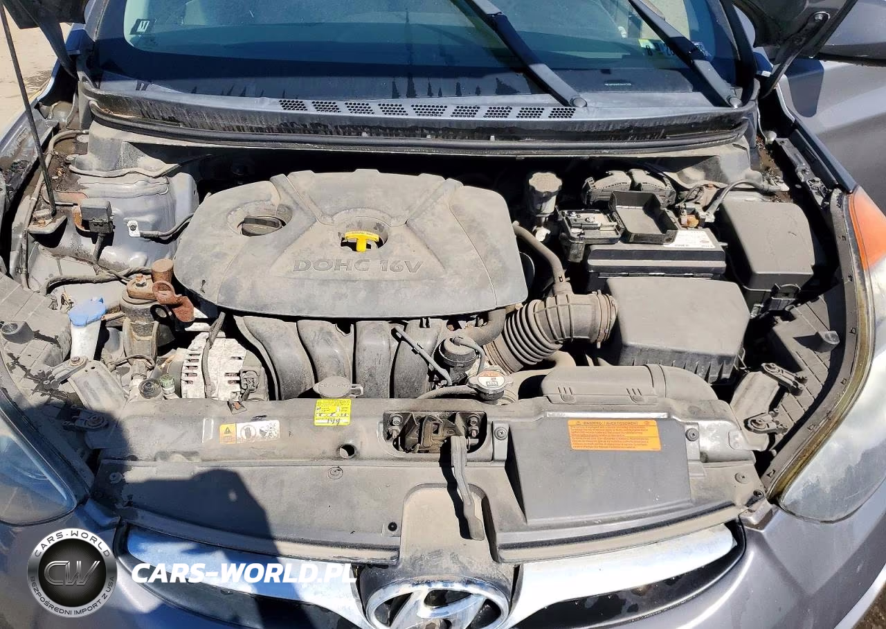 2013 Hyundai Elantra Gls VIN:5NPDH4AEXDH317028 - 11