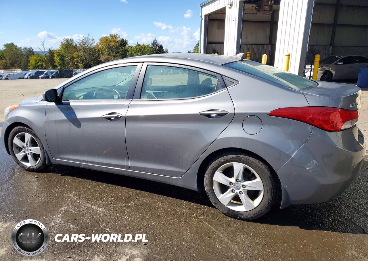 2013 Hyundai Elantra Gls VIN:5NPDH4AEXDH317028 - 2