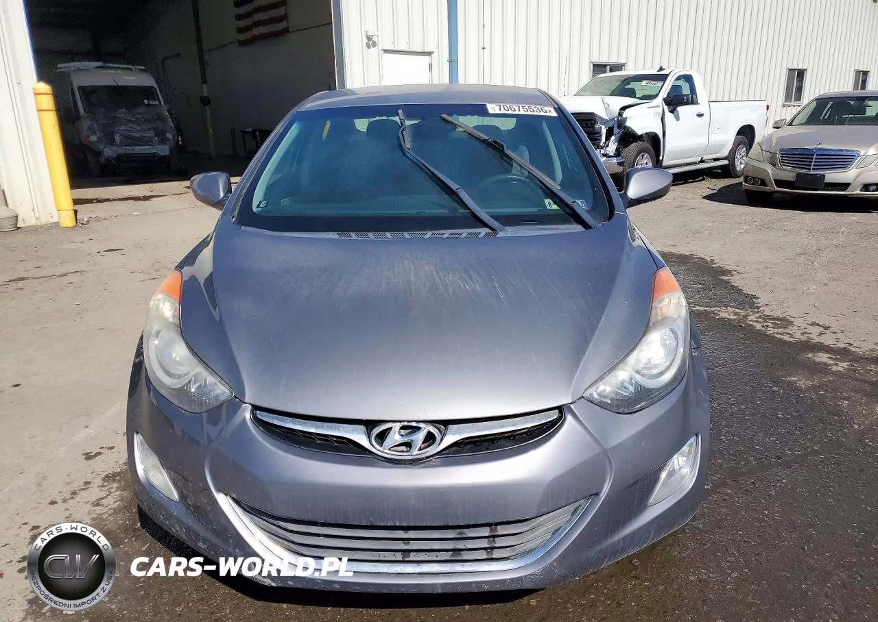 2013 Hyundai Elantra Gls VIN:5NPDH4AEXDH317028 - 5