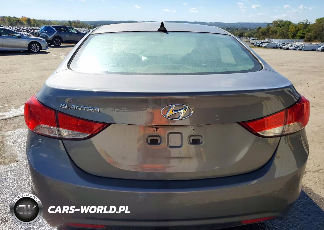 2013 Hyundai Elantra Gls VIN:5NPDH4AEXDH317028 - 6