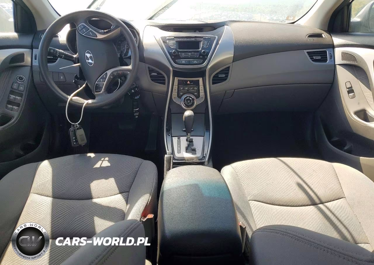 2013 Hyundai Elantra Gls VIN:5NPDH4AEXDH317028 - 8