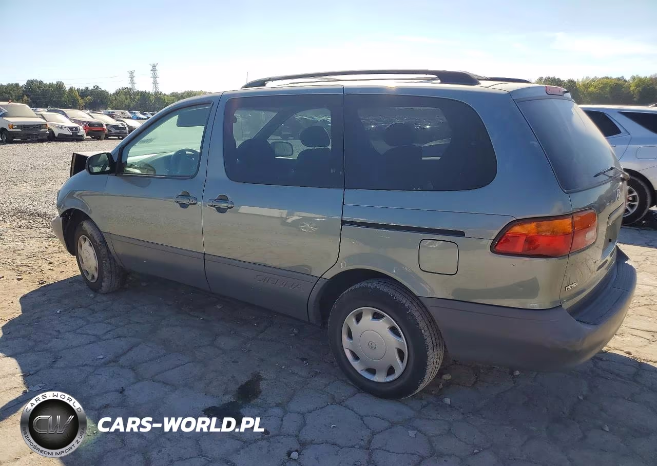2000 Toyota Sienna Le VIN:4T3ZF13C2YU282960 - 2