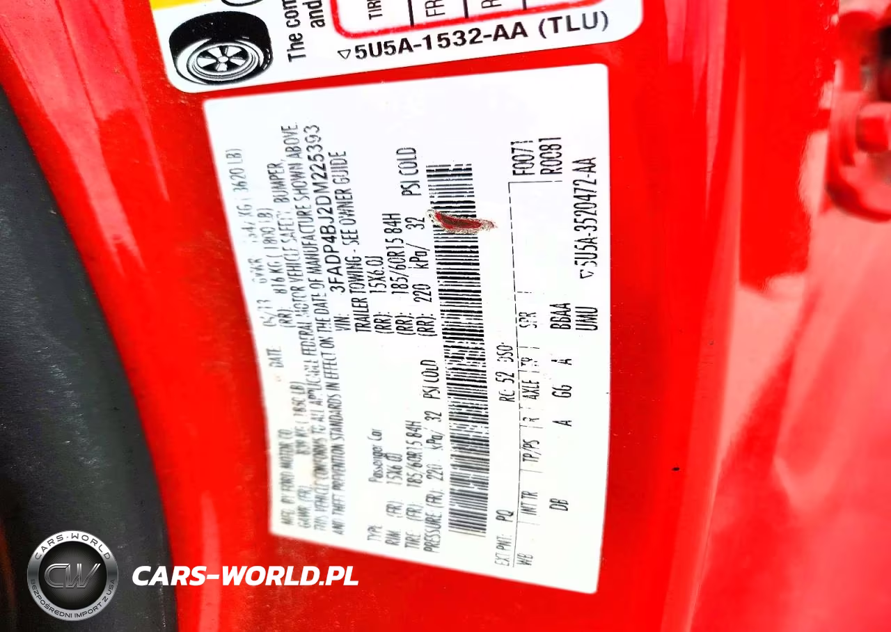 2013 Ford Fiesta Se VIN:3FADP4BJ2DM225393 - 12