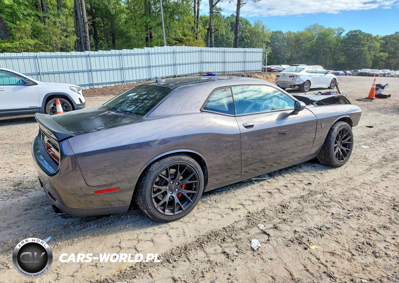 2015 Dodge Challenger Srt Hellcat VIN:2C3CDZC97FH818639 - 3