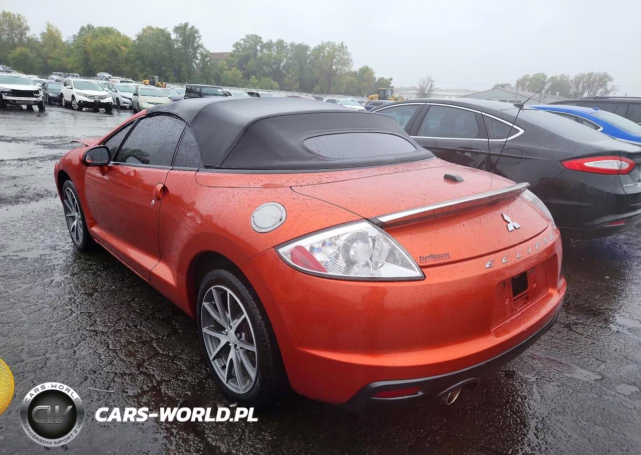 2009 Mitsubishi Eclipse Spyder Gt VIN:4A3AL35T59E019219 - 2