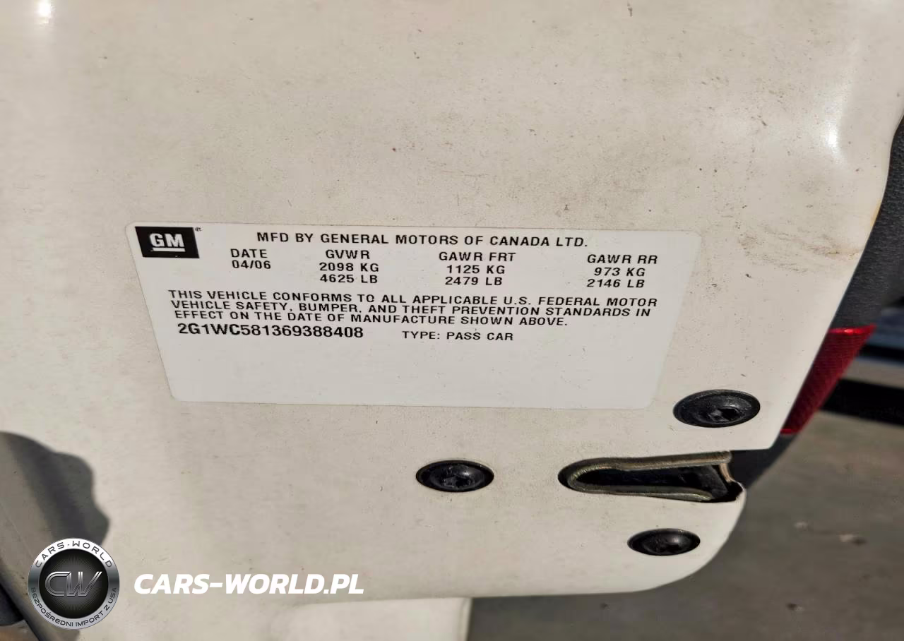 2006 Chevrolet Impala Lt VIN:2G1WC581369388408 - 12
