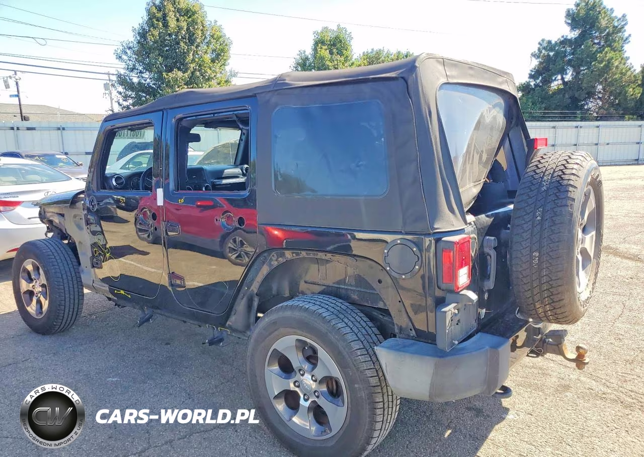 2017 Jeep Wrangler Unlimited Sahara VIN:1C4BJWEGXHL605636 - 2