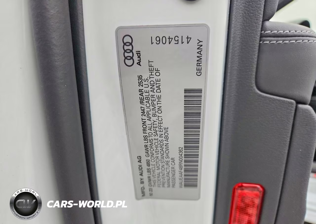 2024 Audi A4 Premium Plus 45 VIN:WAUEAAF48RN004362 - 12