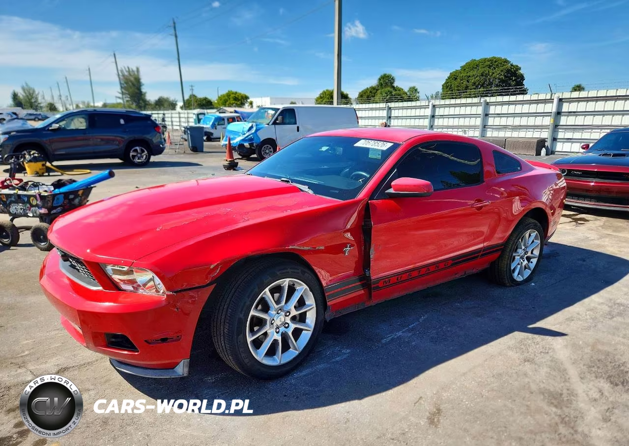 2010 Ford Mustang VIN:1ZVBP8AN4A5135707 - 1