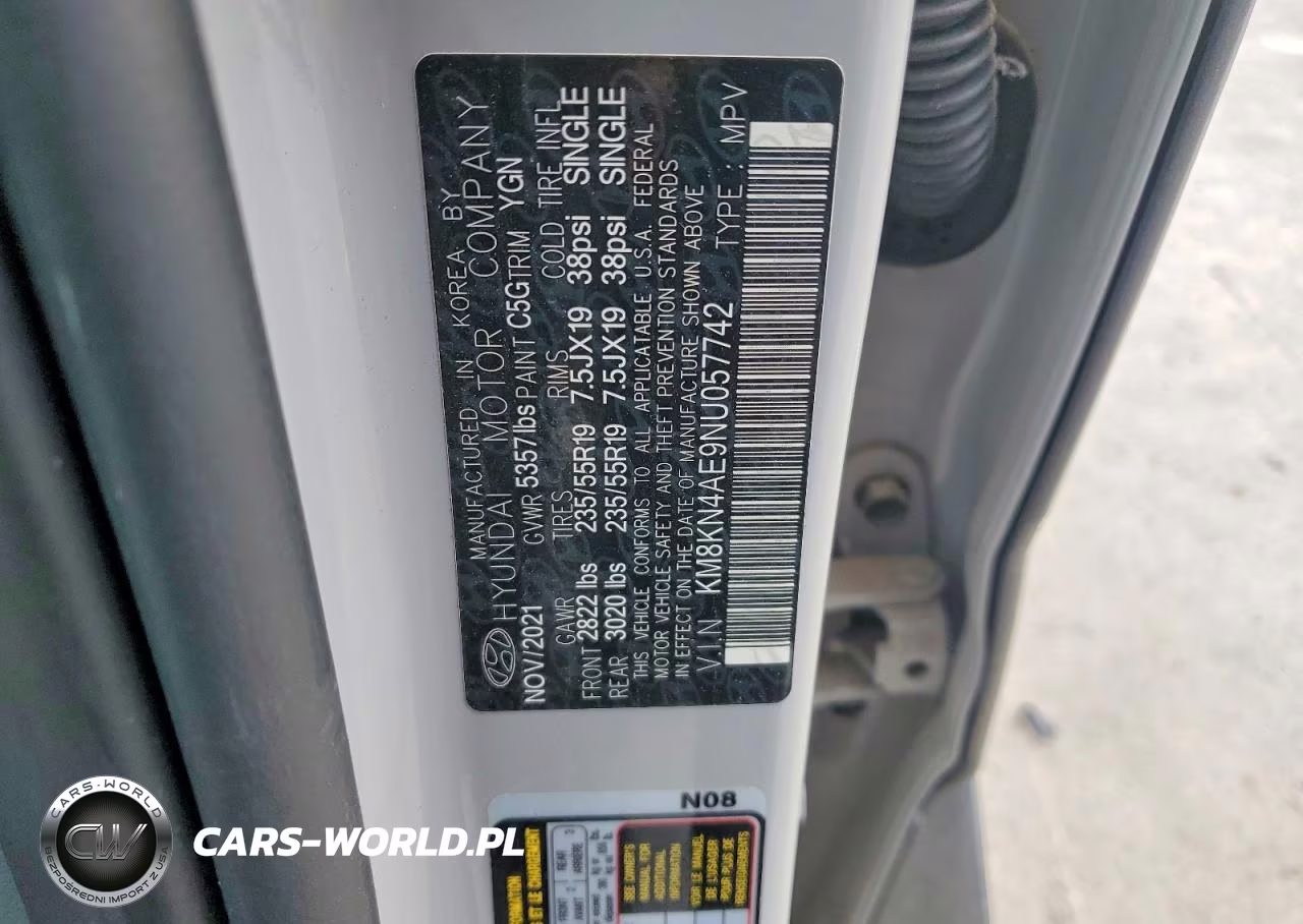 2022 Hyundai Ioniq 5 Sel VIN:KM8KN4AE9NU057742 - 14