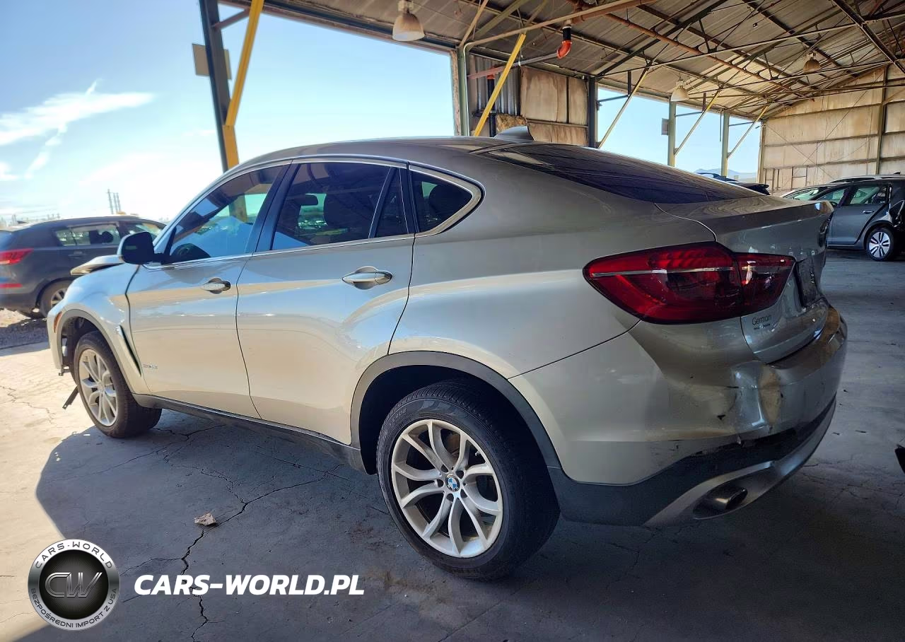 2015 BMW X6 xDrive35I VIN:5UXKU2C53F0F95467 - 2