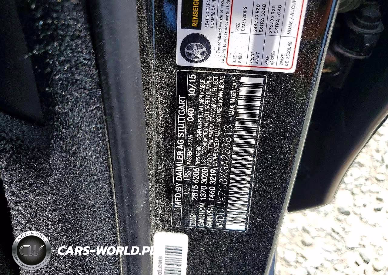 2016 Mercedes-Benz S Mercedes-Maybach S600 VIN:WDDUX7GBXGA233813 - 12