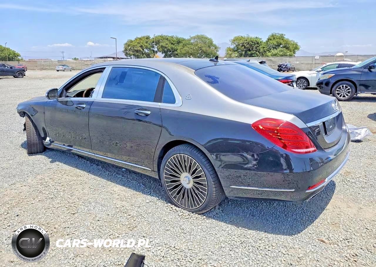 2016 Mercedes-Benz S Mercedes-Maybach S600 VIN:WDDUX7GBXGA233813 - 2