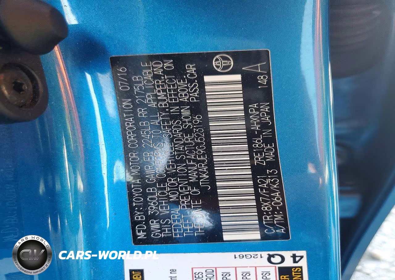 2016 Scion Im Base VIN:JTNKARJE9GJ523196 - 13