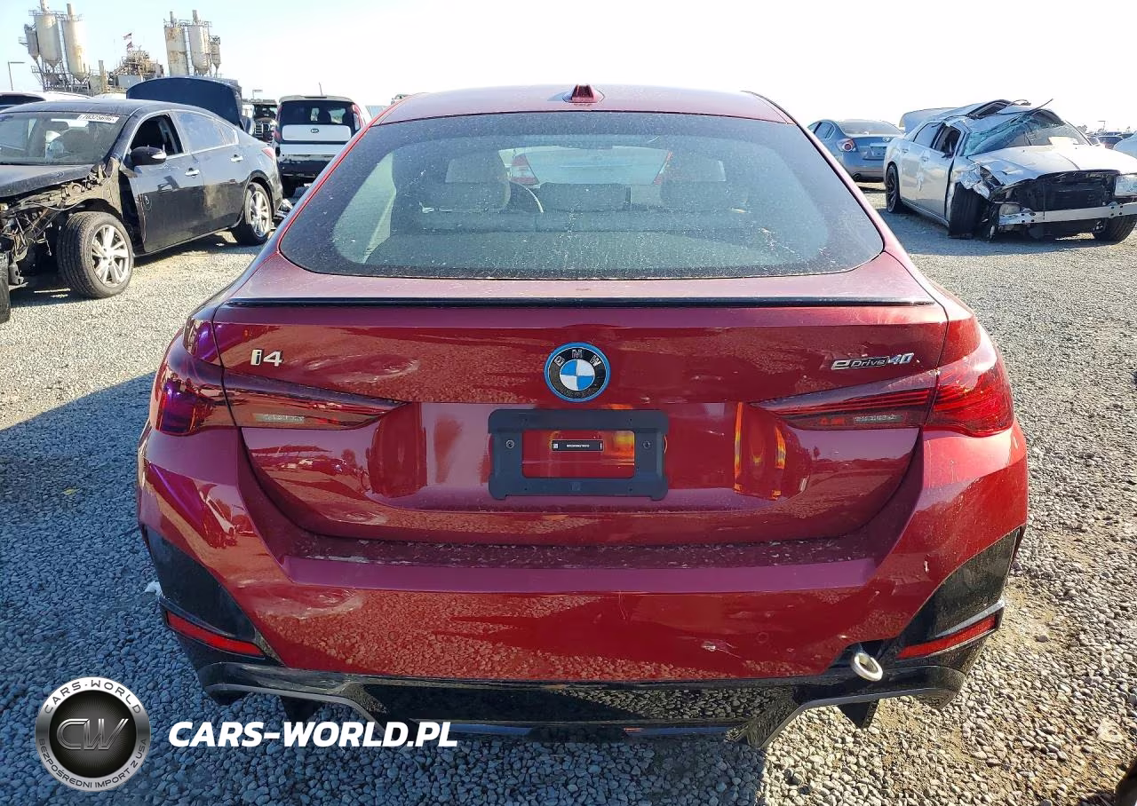 2025 BMW I4 Edrive 40 VIN:WBY23HD04SFT99728 - 6