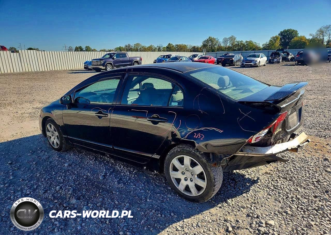 2008 Honda Civic Lx VIN:2HGFA16548H303243 - 2