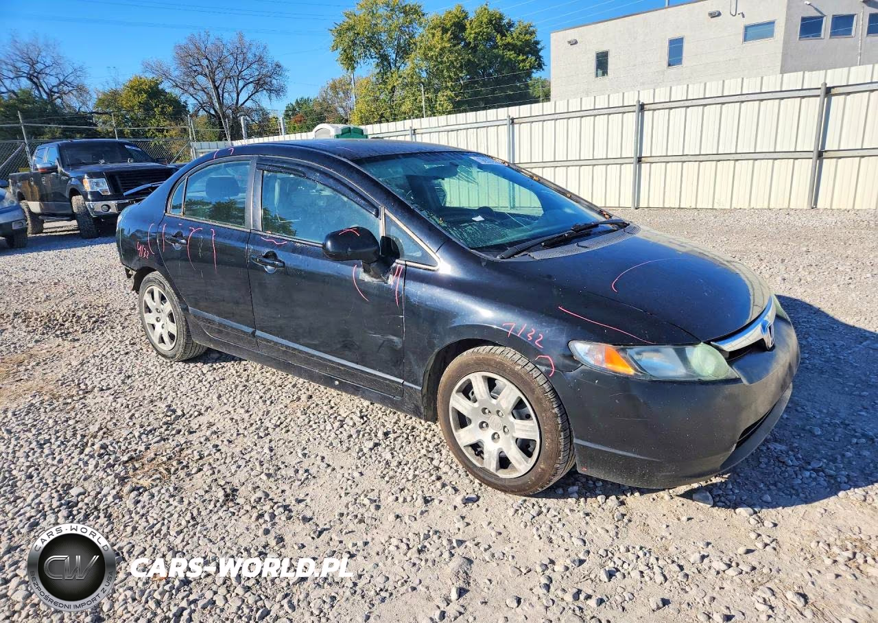 2008 Honda Civic Lx VIN:2HGFA16548H303243 - 4