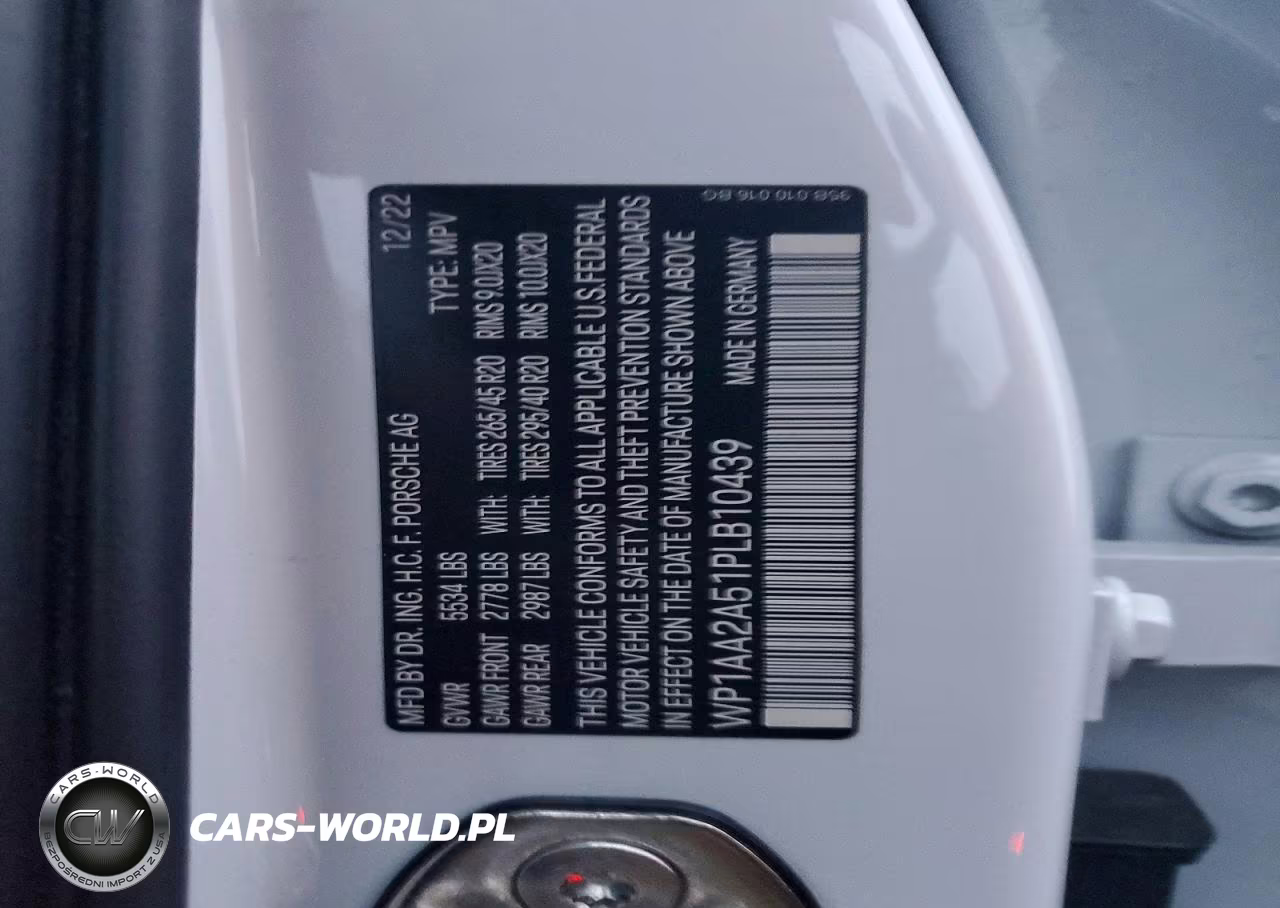 2023 Porsche Macan Base VIN:WP1AA2A51PLB10439 - 13