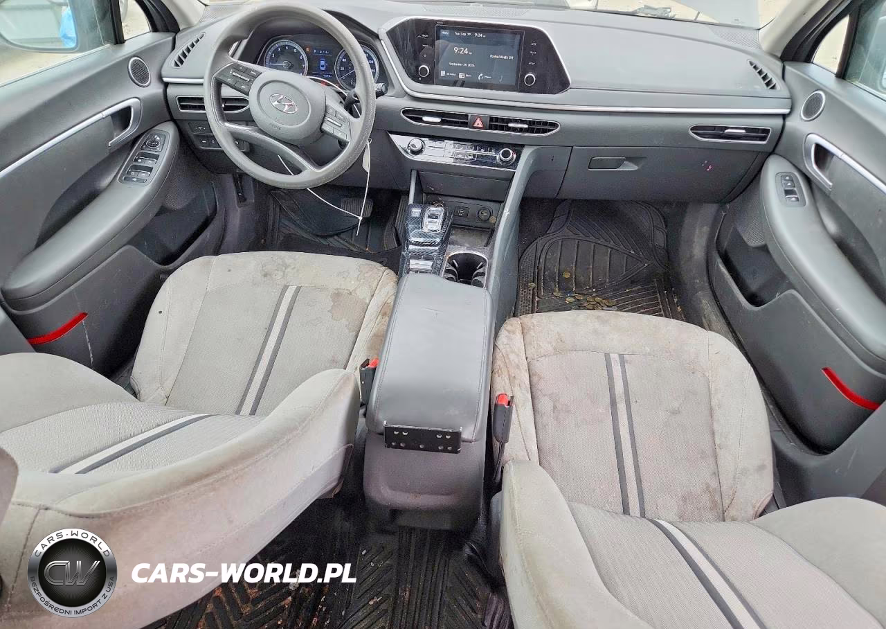 2021 Hyundai Sonata Se VIN:5NPEG4JA5MH117663 - 8