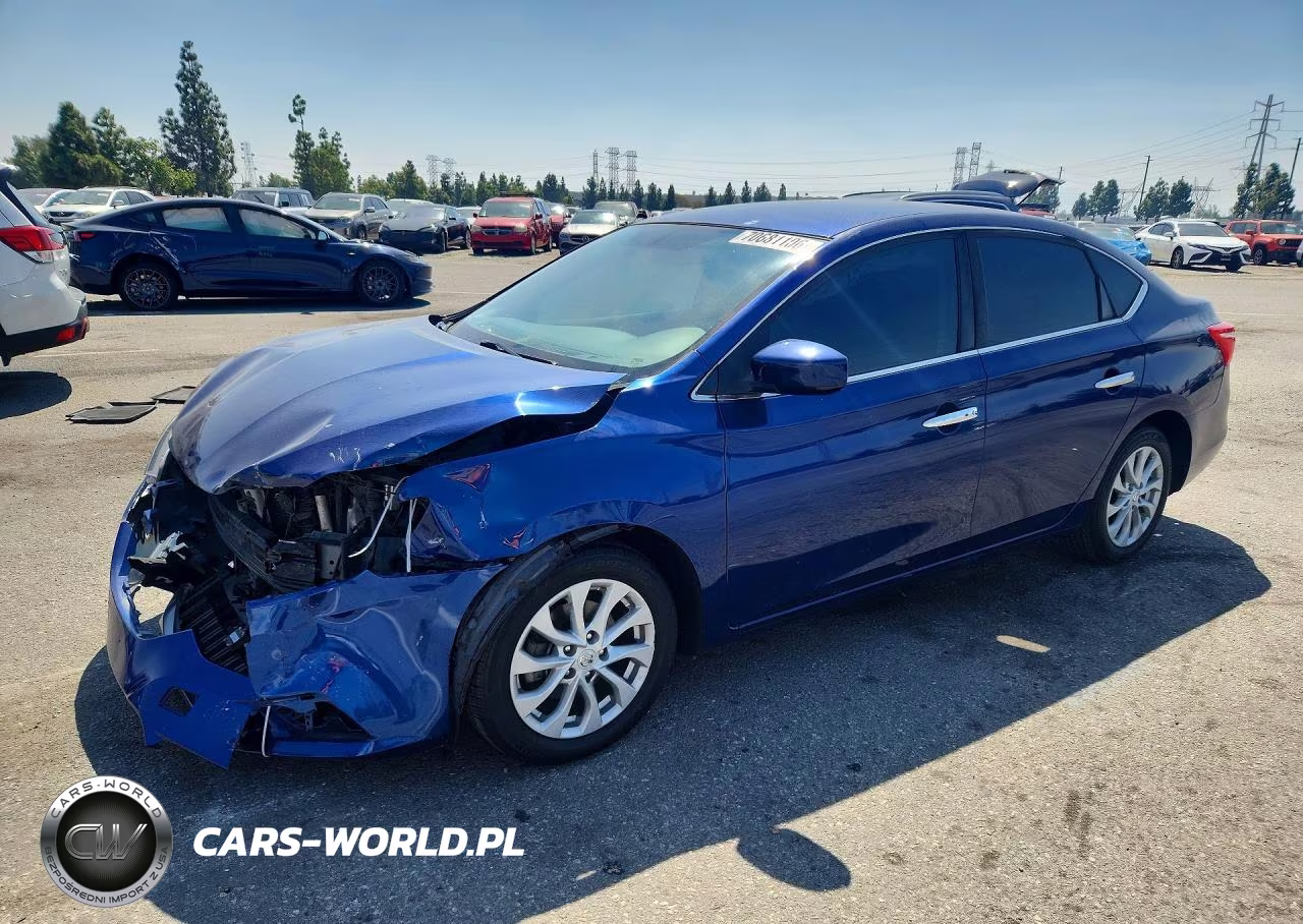 2018 Nissan Sentra Sv VIN:3N1AB7AP5JY292967 - 1
