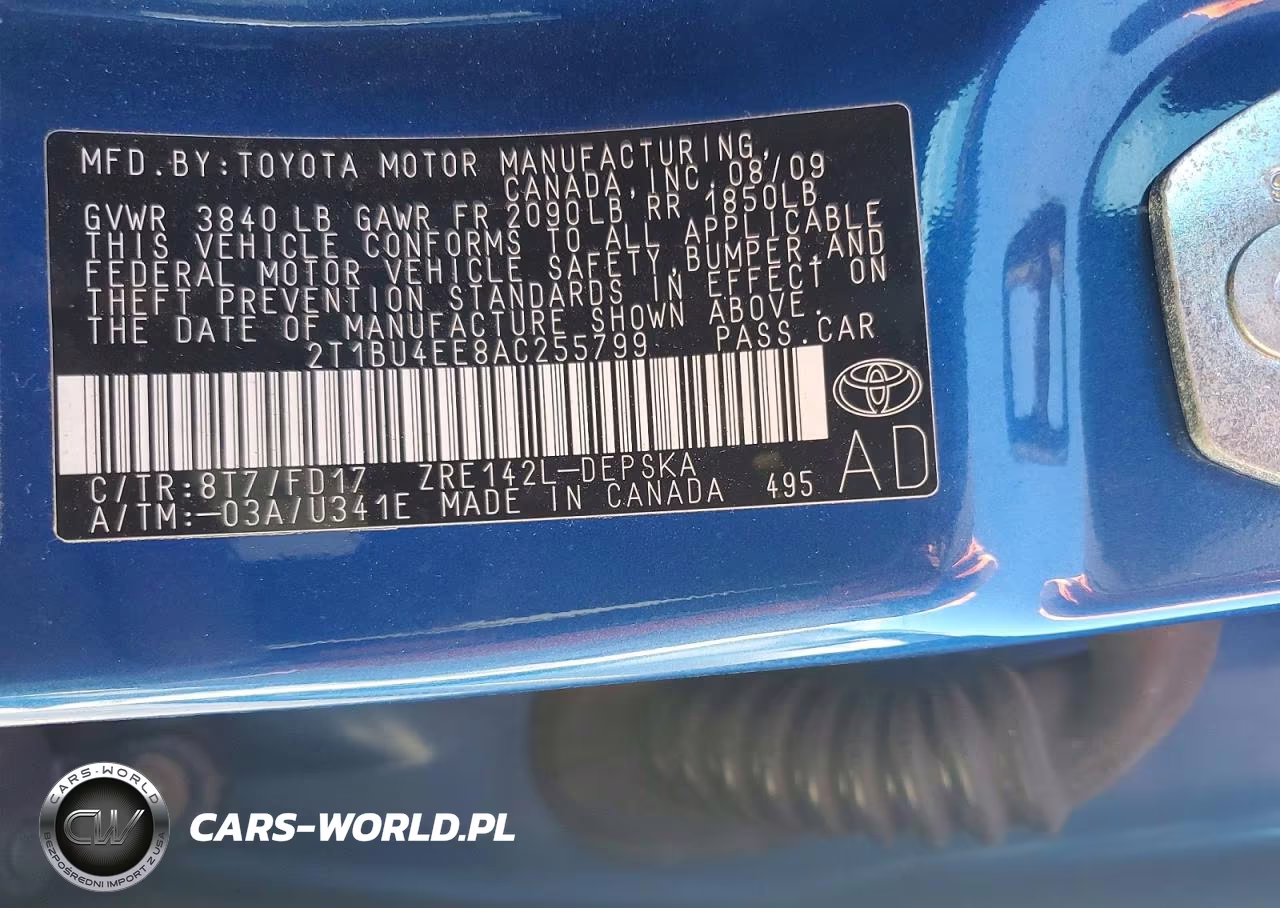 2010 Toyota Corolla S VIN:2T1BU4EE8AC255799 - 13