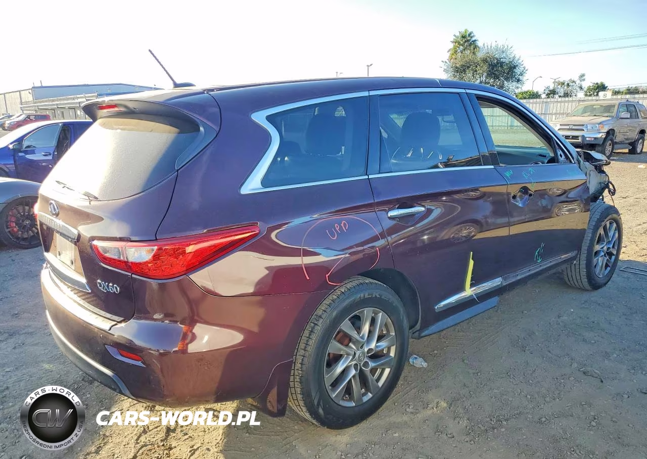 2014 Infiniti Qx60 Base VIN:5N1AL0MN7EC528167 - 3