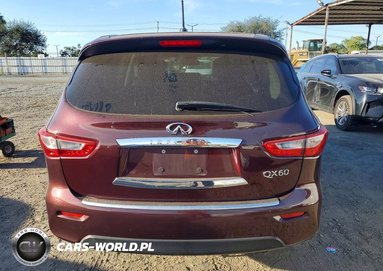 2014 Infiniti Qx60 Base VIN:5N1AL0MN7EC528167 - 6