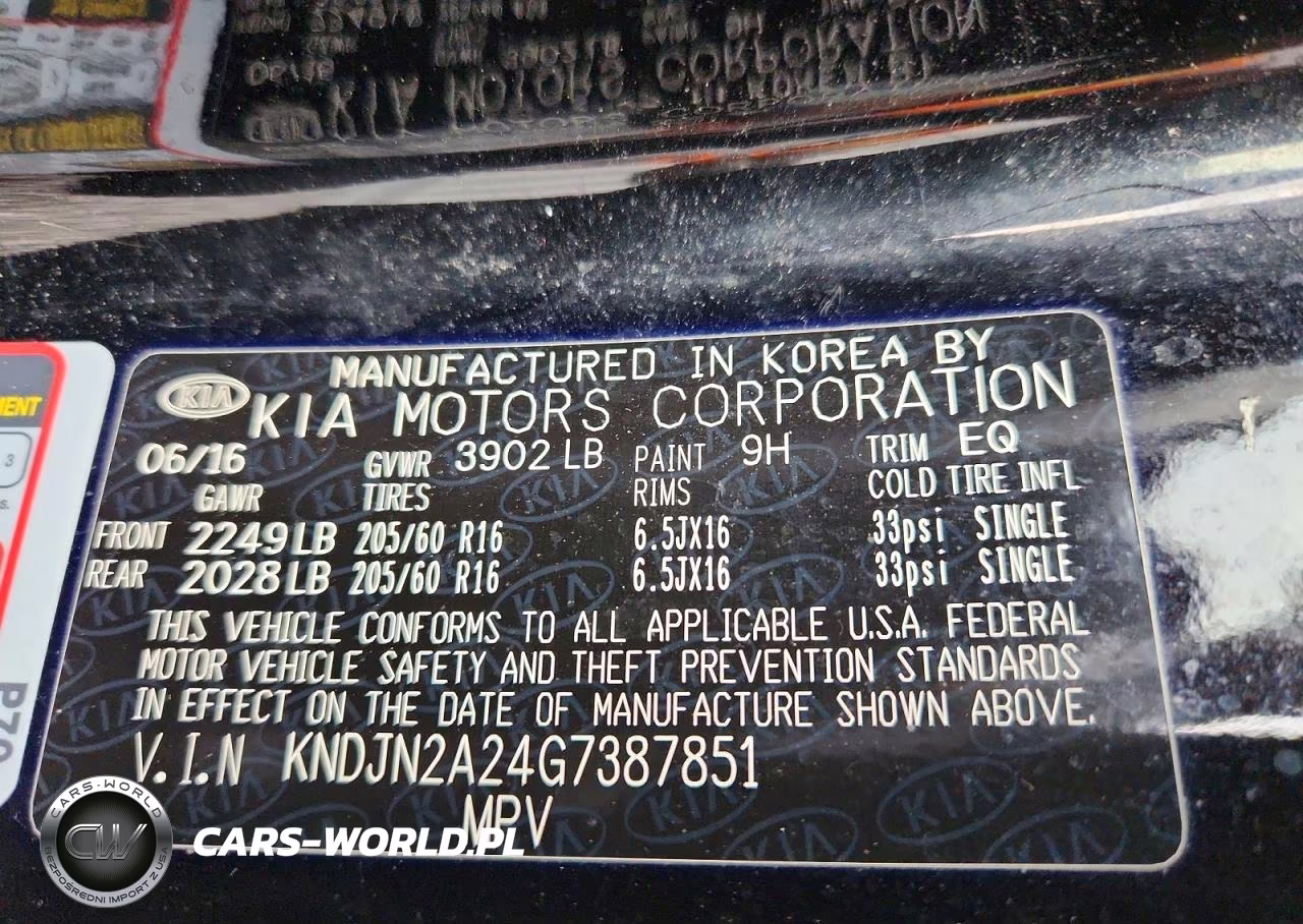 2016 Kia Soul Base VIN:KNDJN2A24G7387851 - 13