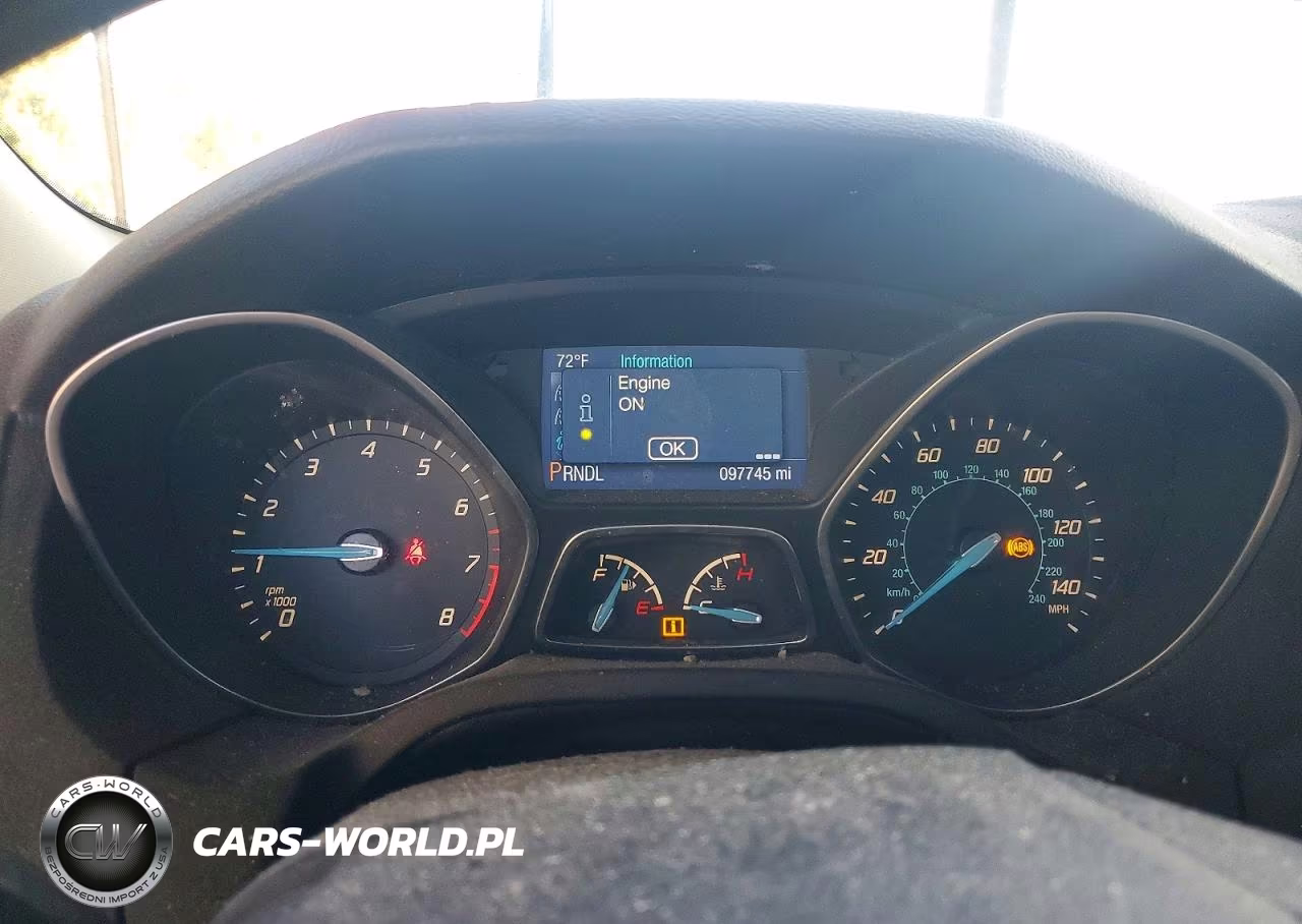 2014 Ford Focus S VIN:1FADP3E28EL225044 - 9