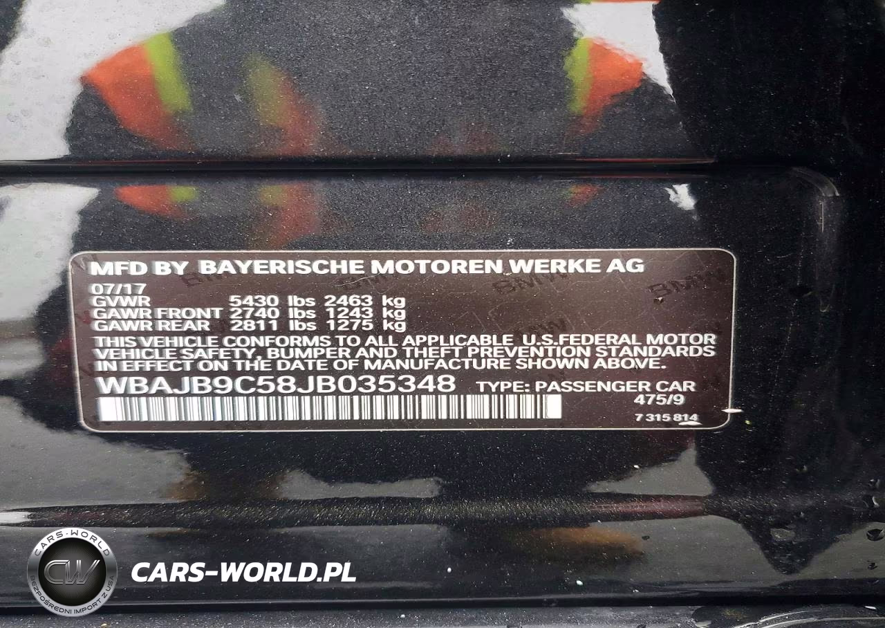 2018 BMW M550Xi VIN:WBAJB9C58JB035348 - 12