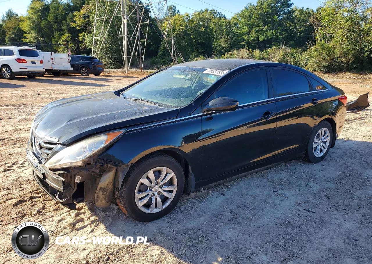 2013 Hyundai Sonata Gls VIN:5NPEB4AC3DH512408 - 1