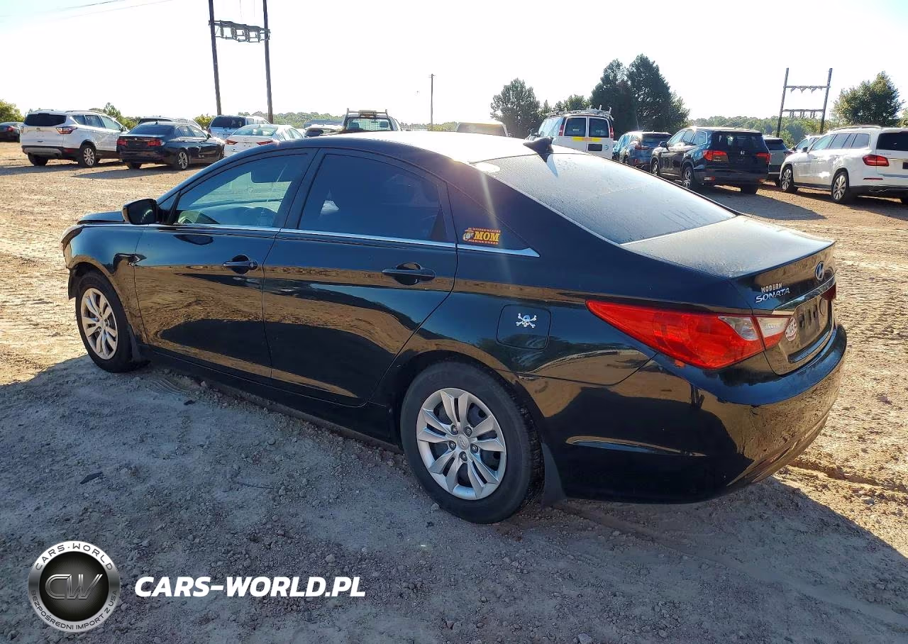 2013 Hyundai Sonata Gls VIN:5NPEB4AC3DH512408 - 2