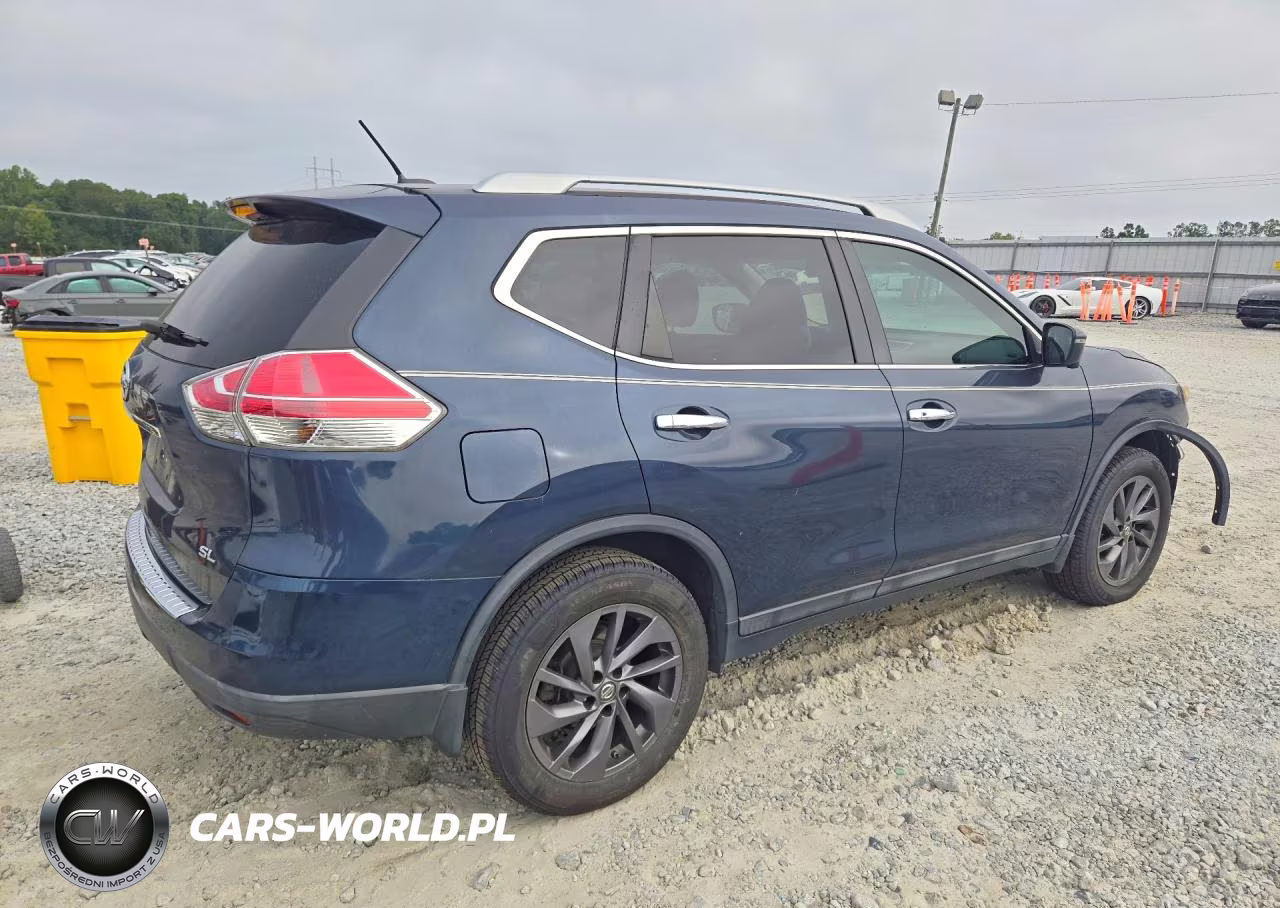 2016 Nissan Rogue Sl VIN:5N1AT2MT5GC786684 - 3