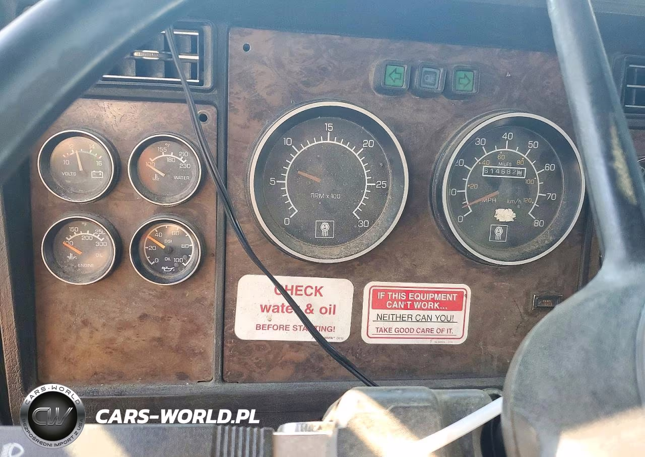 1996 Kenworth Construction T800 VIN:1NKDL59X4TJ725359 - 9