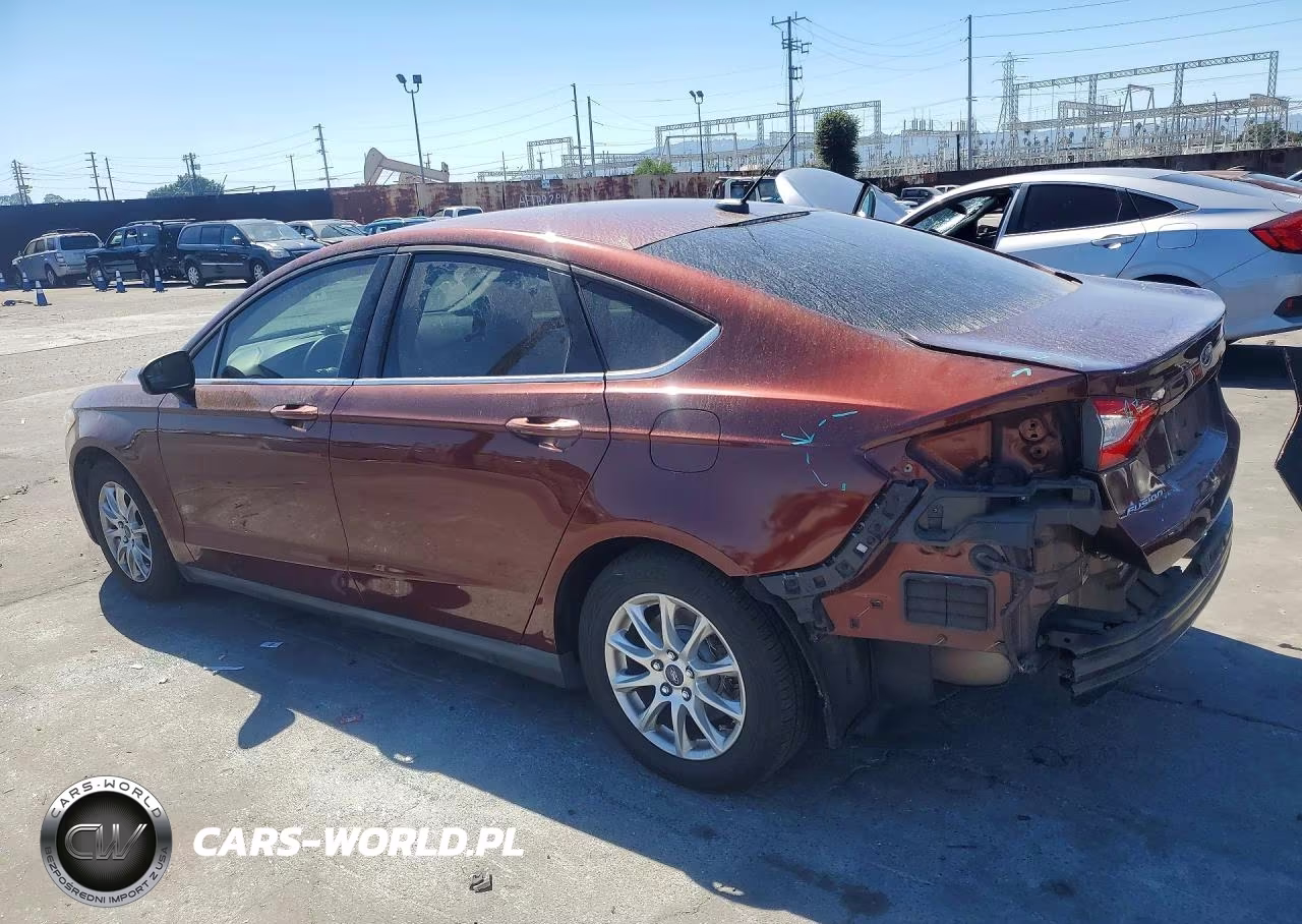 2016 Ford Fusion S VIN:3FA6P0G79GR109680 - 2
