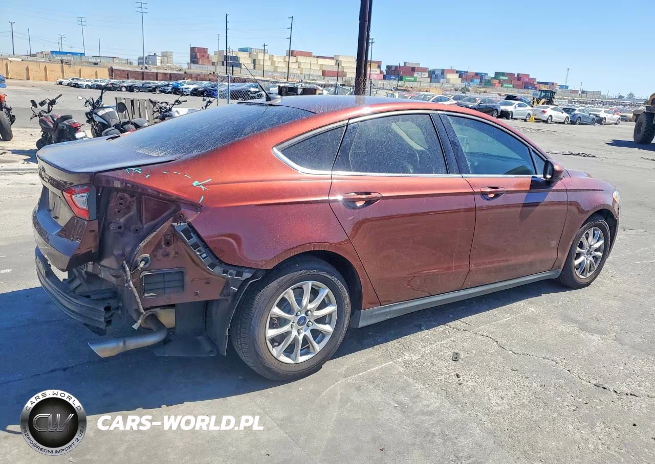 2016 Ford Fusion S VIN:3FA6P0G79GR109680 - 3